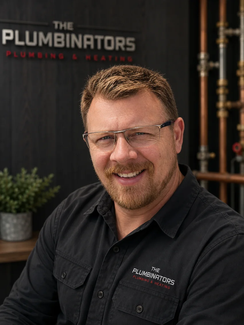 Corey of The Plumbinators in Kelowna